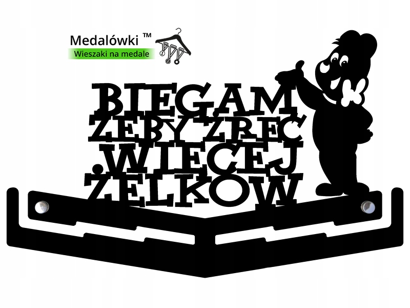 WIESZAK NA MEDALE MEDALÓWKA BIEGAM 7 Materiał metal