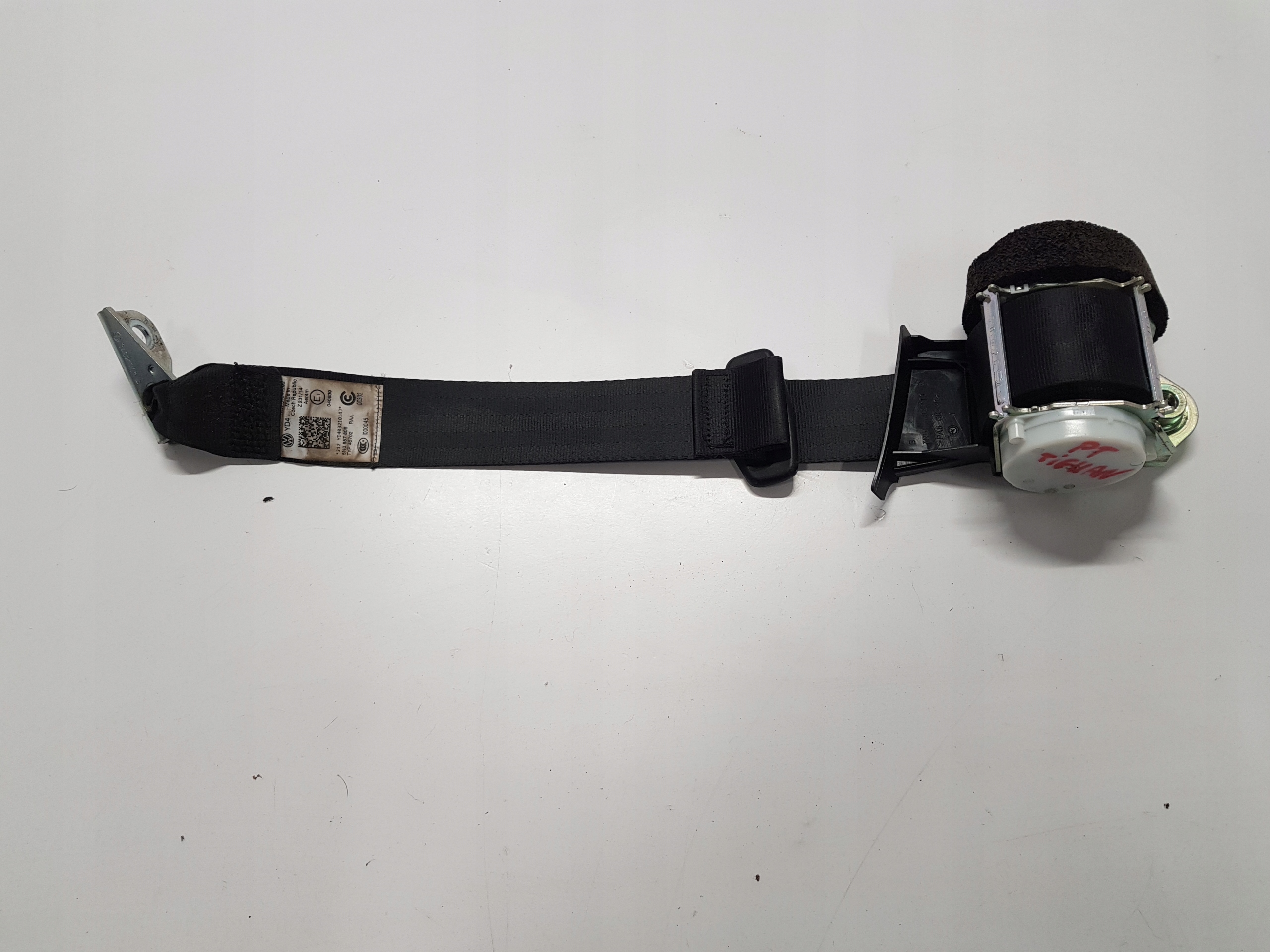 VW TIGUAN 5N РЕМІНЬ БЕЗПЕКИ ПРАВИЙ ЗАДНІЙ ЗАДНІЙ