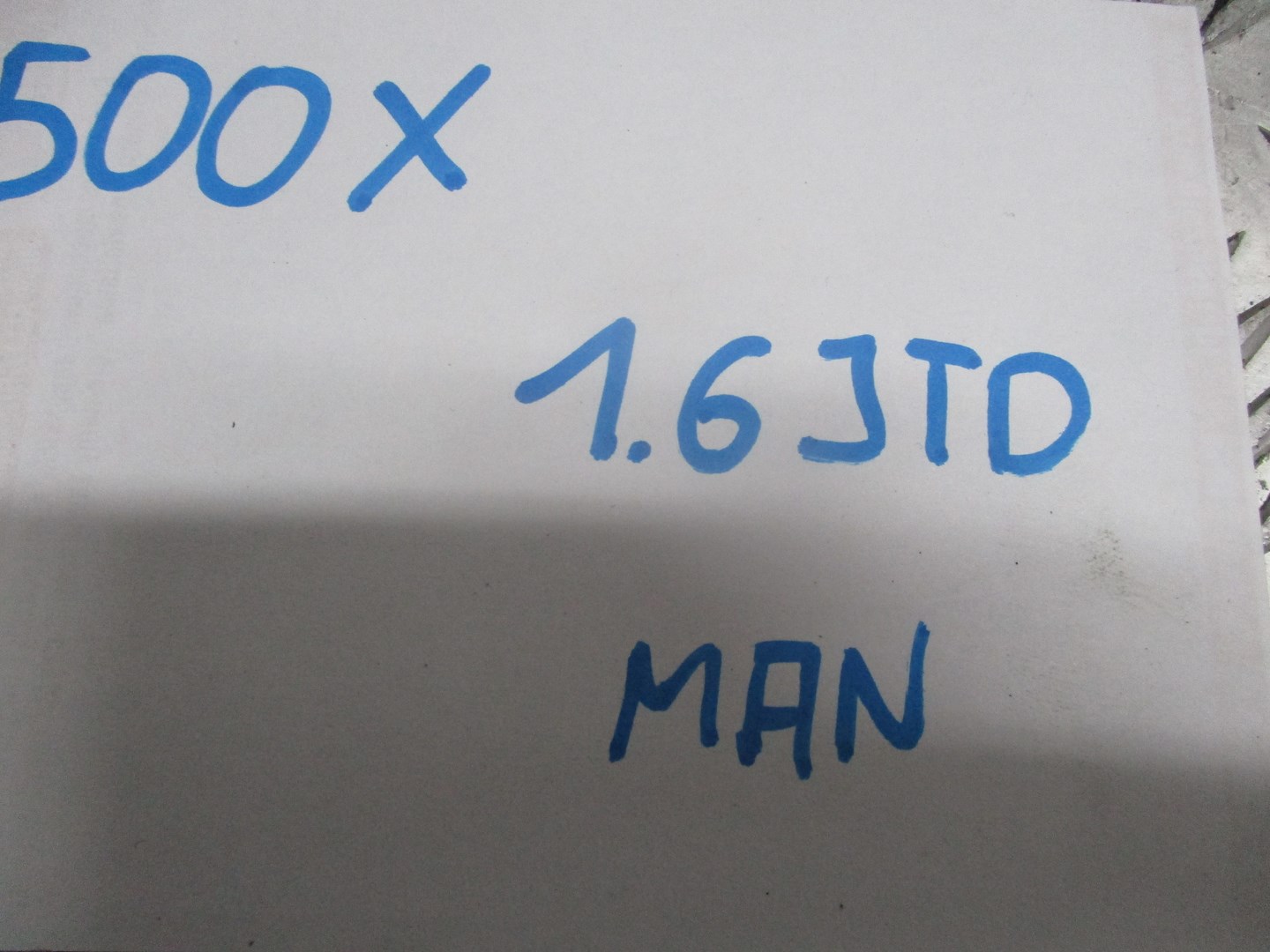 pipe hose FIAT 500X 1,6JTD