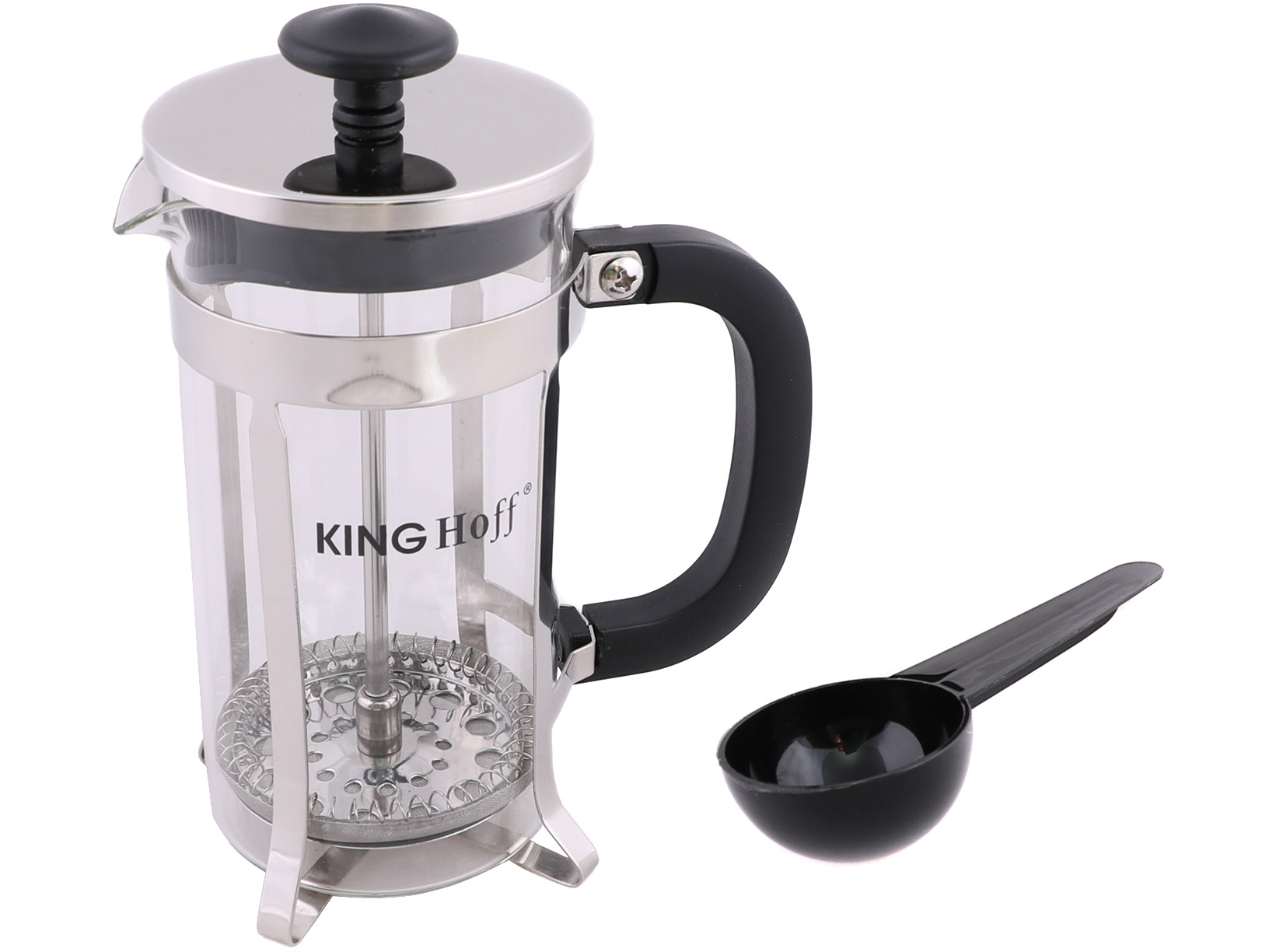 

Szklany Zaparzacz do Herbaty ziół Kawy 350ml 4836
