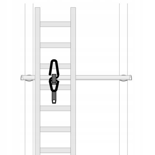 Uchwyt ułatwiający mocowanie drabiny Nordrive U-6 Producent inny