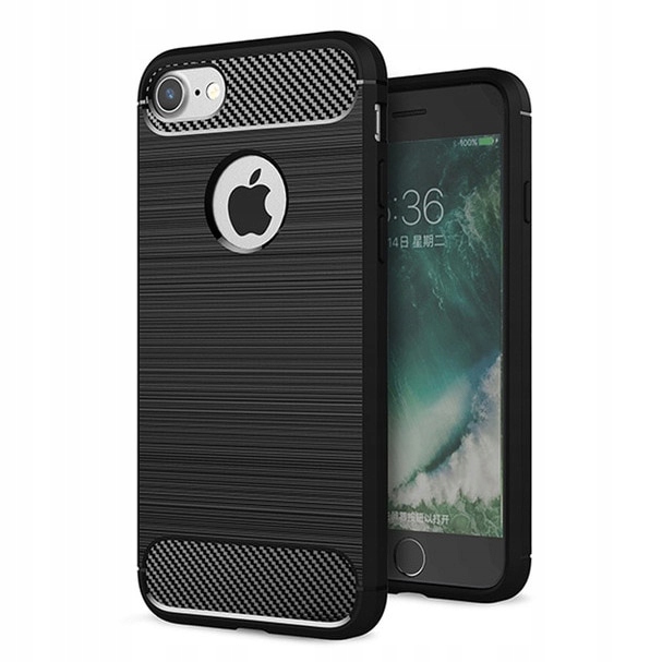 

Etui Do Iphone 7 Plus 8 Plus Carbon Case Szkło