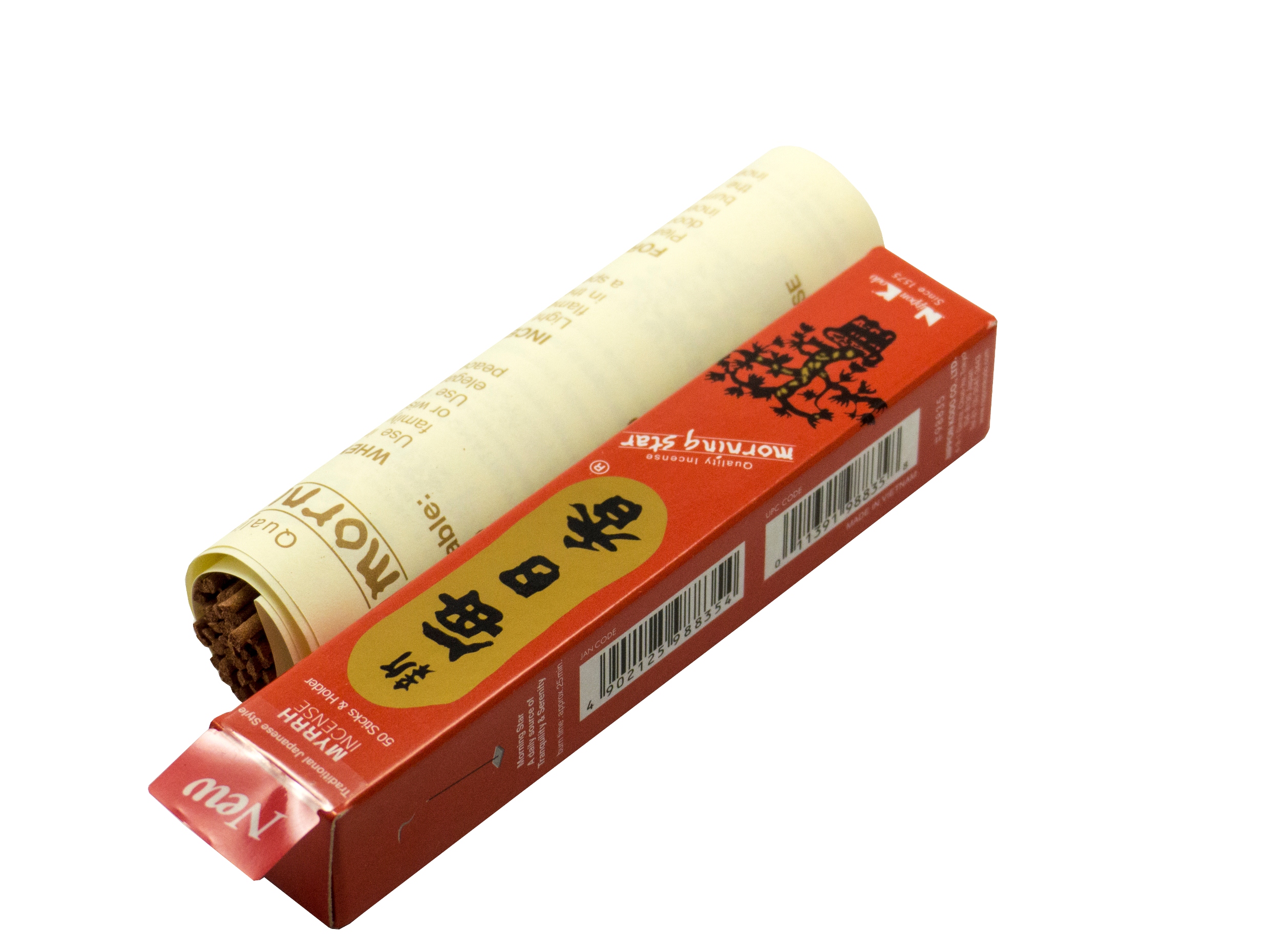 

Japońskie Kadzidełka Mirra 50szt Nippon Kodo myrrh