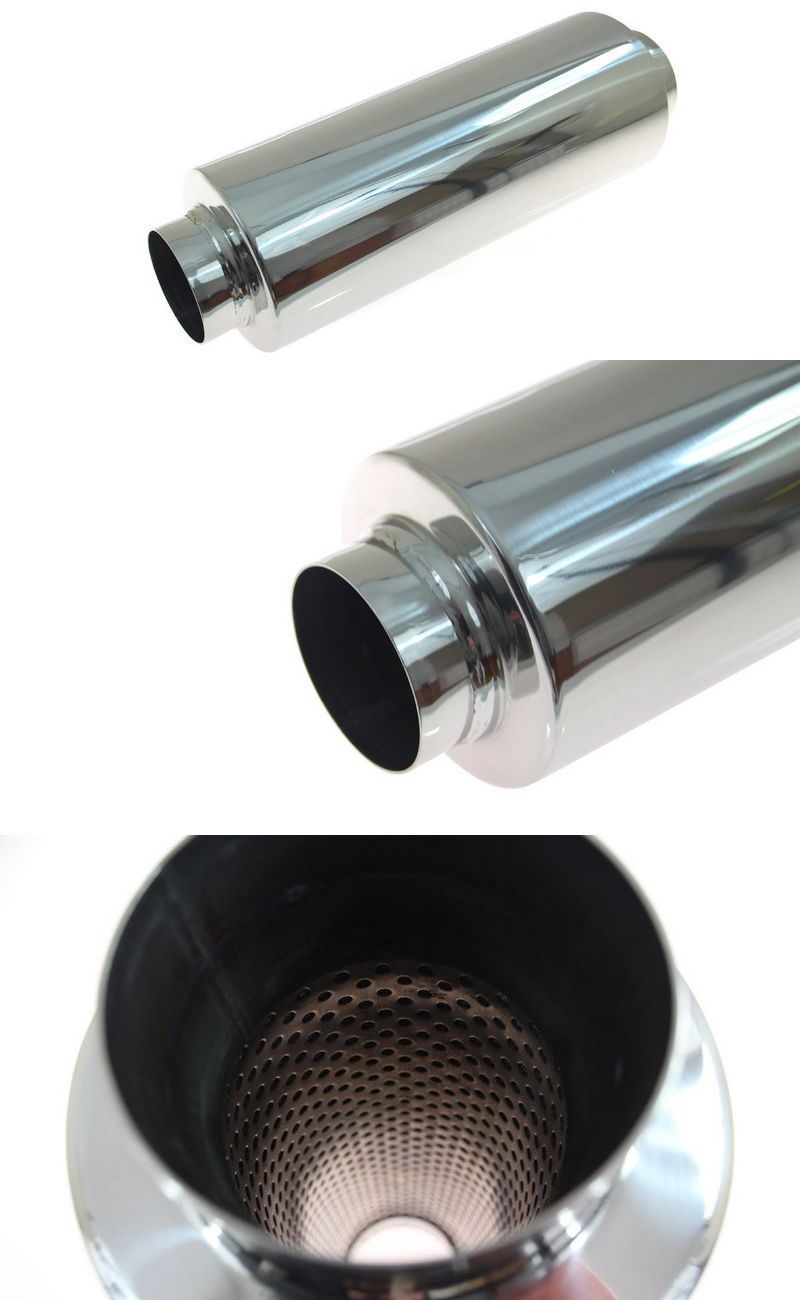 TW-TL-043 - СРЕДНИЙ SILENCER 57 ММ 2.25 ДЮЙМОВ TURBOWORKS 304SS