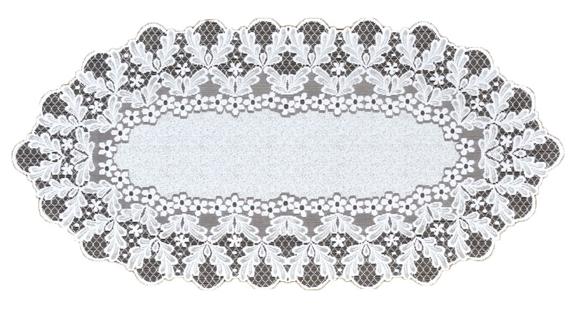 

Biały Bieżnik Żakardowy 50x110cm 21451
