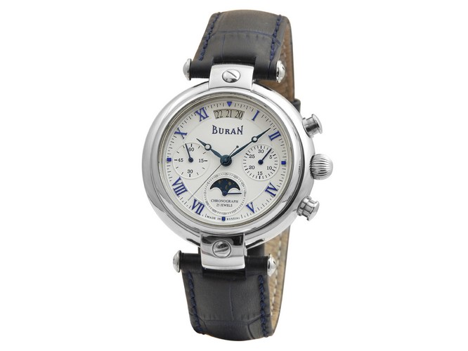 Hodinky Buran Chronograph 31679/101105 B