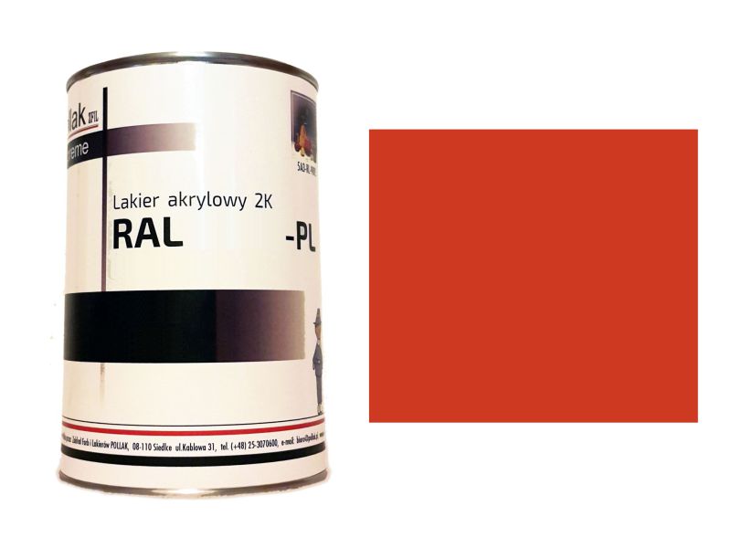 

Lakier Akrylowy Ral 2001 Pomarańczowy Czerwony 1 L