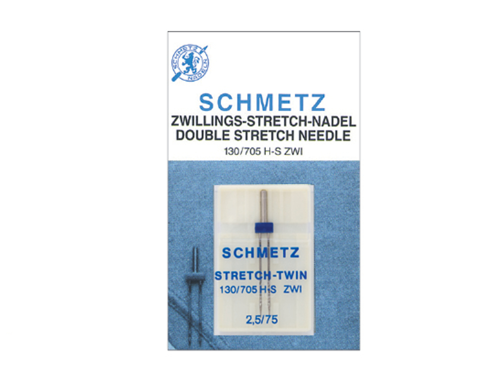 

Igły Igła Podwójna 2,5/75 Schmetz Do Stretchu