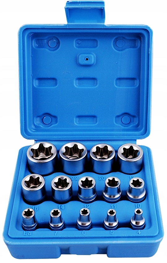 TORX INTERIOR SOCKET SET E4 E24 14PCS TORXY EAN 5907580125978