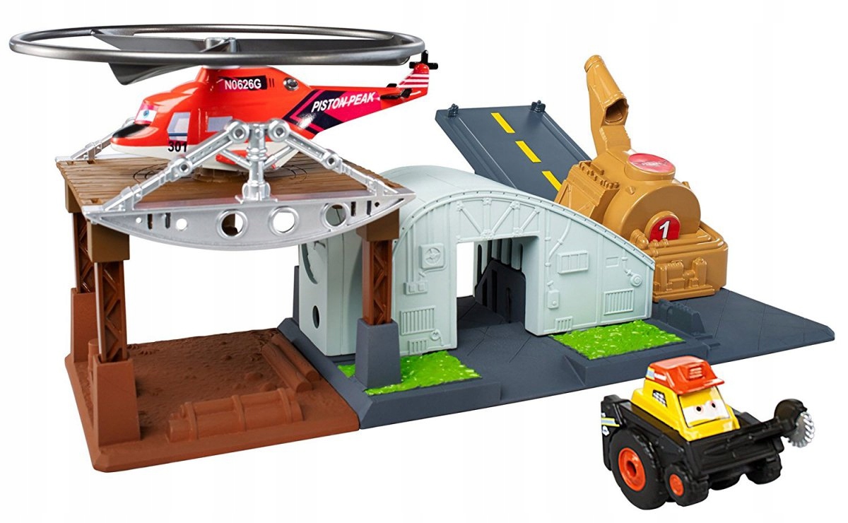 

Mattel Samoloty Zestaw Nakręć I Leć Baza BGP05