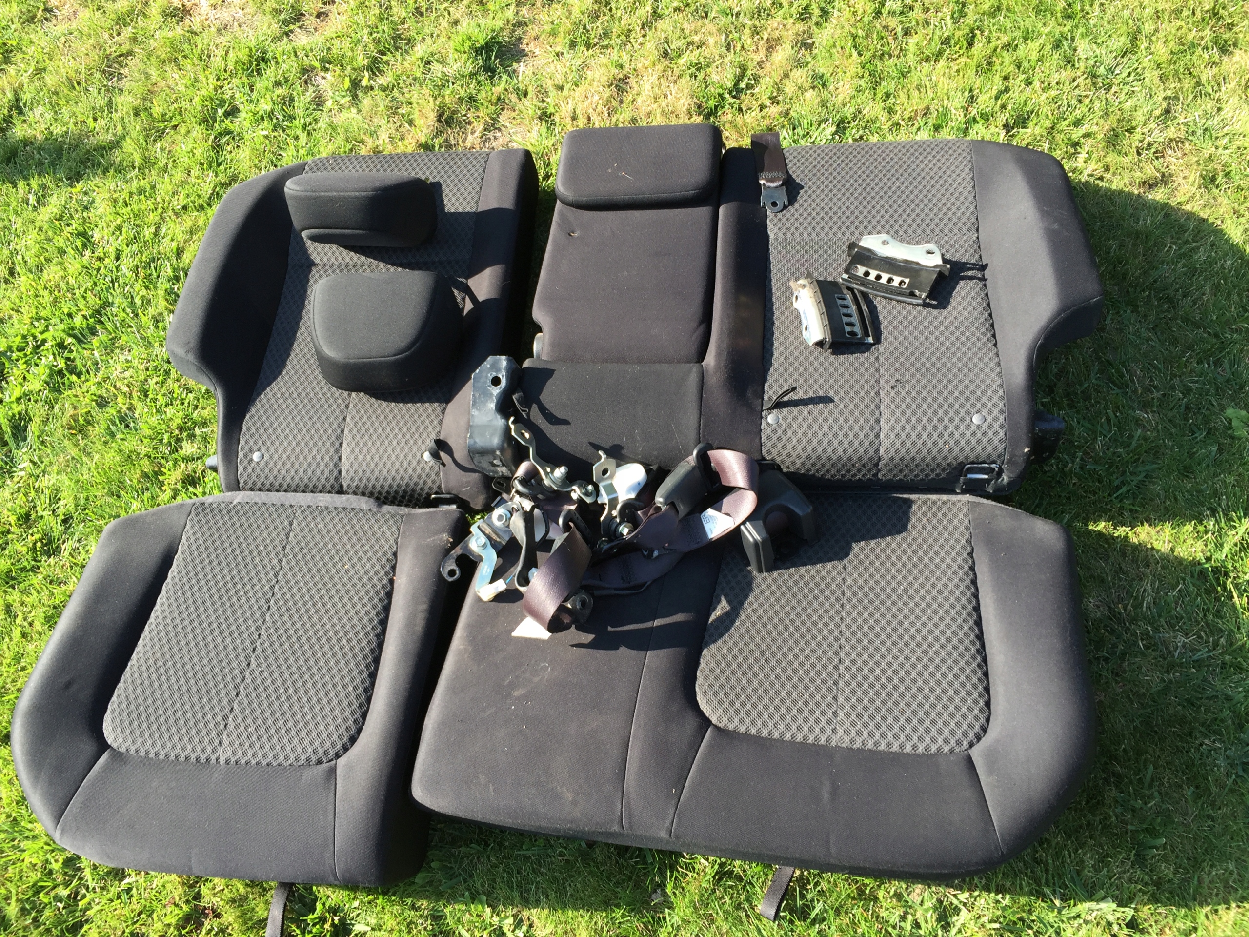 Nissan X-Трек T31 СИДІННЯ СИДІННЯ ЗАД. РЕМЕНІ КРІПЛЕННЯ