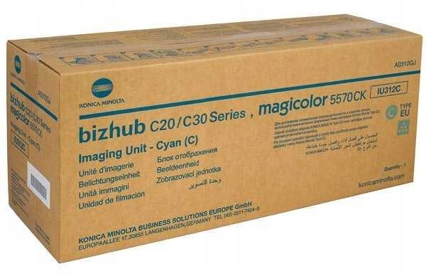IU312C Cyan Bizhub c20 c20p c30p c31p Originál