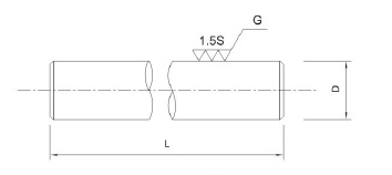 PROWADNICA WAŁEK LINIOWY fi 8 mm L=500 mm 50 cm W8 Marka Neutral