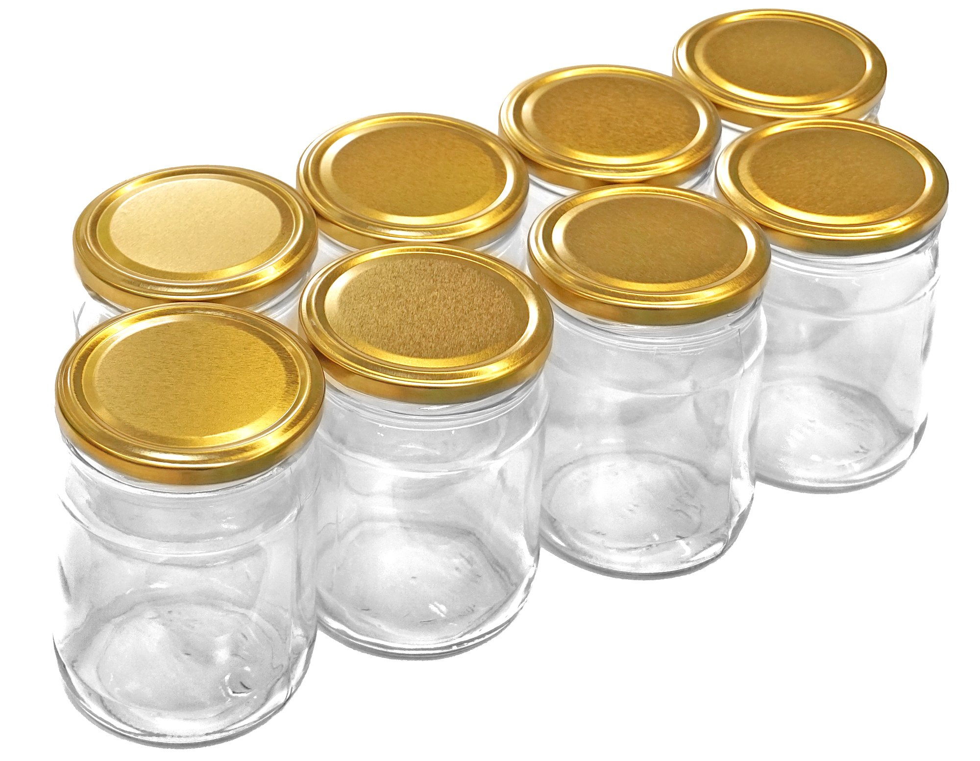 

Słoiki 900 ml zgrzewka nakrętki Złota 8szt 0,9l