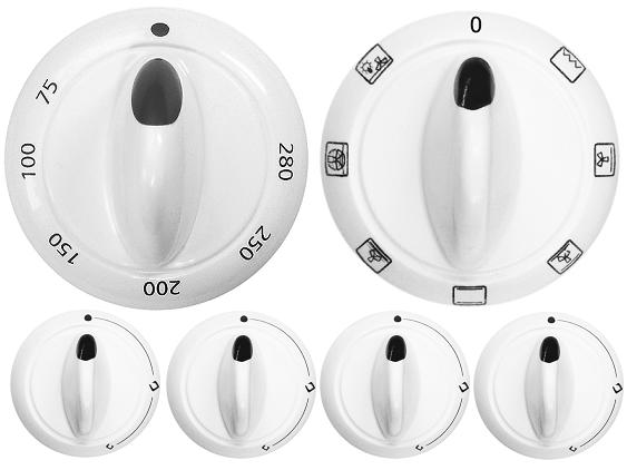 

Pokrętła Kuchenki Beko Pokrętło Kuchni Komplet 6SZ