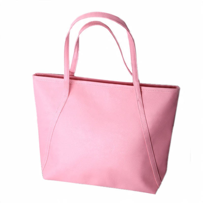 

Duża Gładka Torebka Torba Na Ramię Shopper Bag