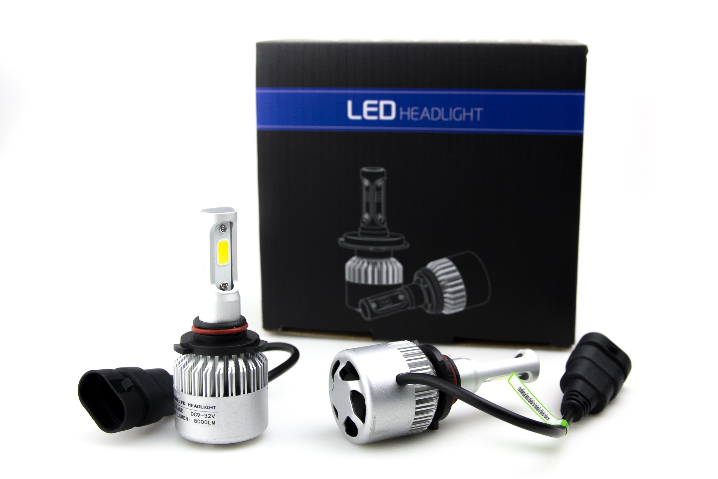 

Żarówka Led H1 H3 H4 DC9V-32V 72W 2szt 16000lm