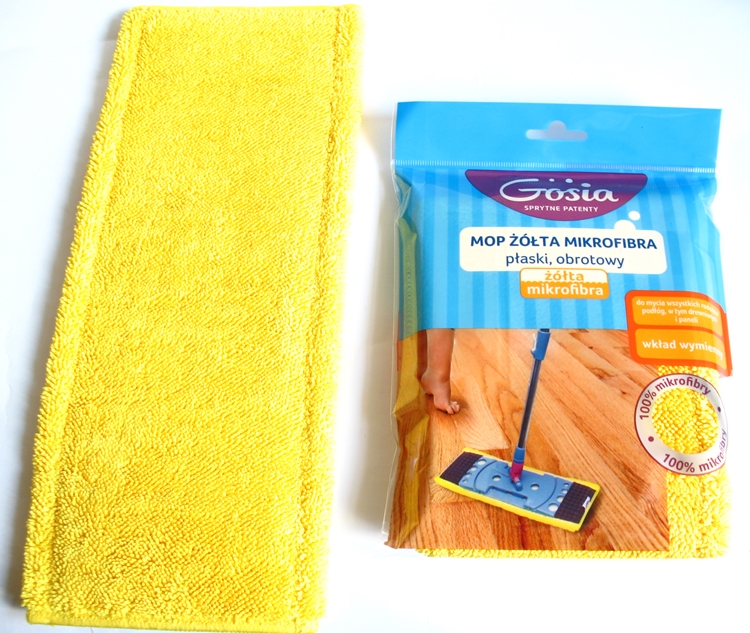 

Zapas Do Mop Płaski, Obrotowy Gosia Mikrofibra