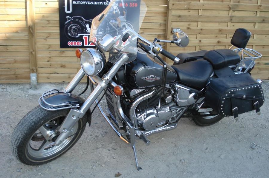 CHROMOWANY RELING NA PRZEDNI BŁOTNIK MARAUDER 800 Dopasowanie do pojazdu produkt dedykowany