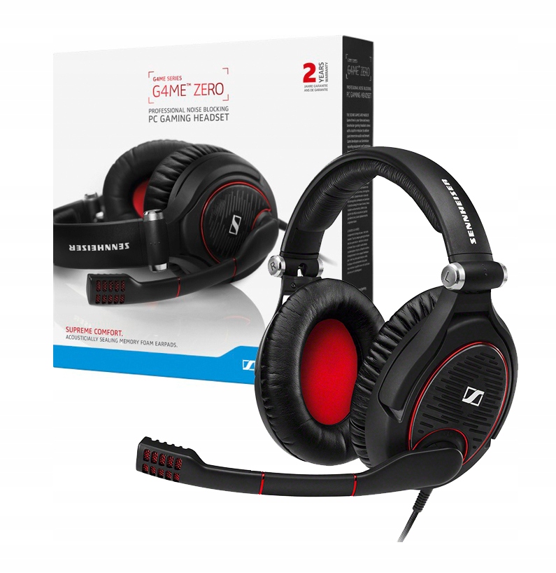 

Słuchawki gamingowe Sennheiser Game Zero Black Box