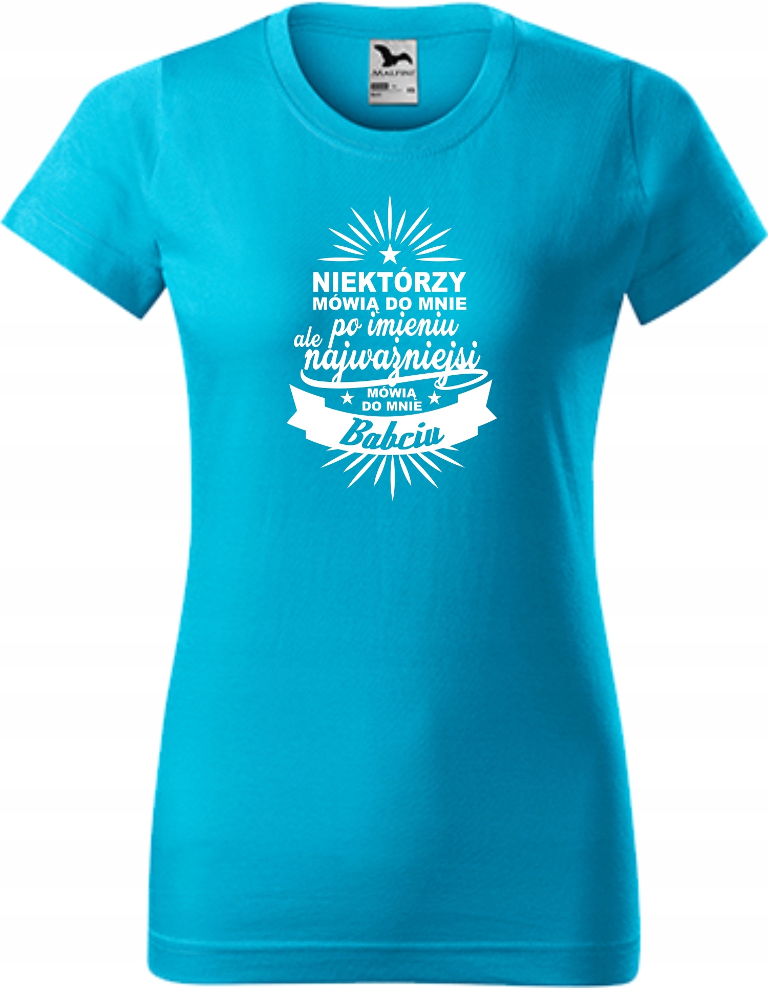 

Super prezent na Dzień Babci koszulka z nadrukiem