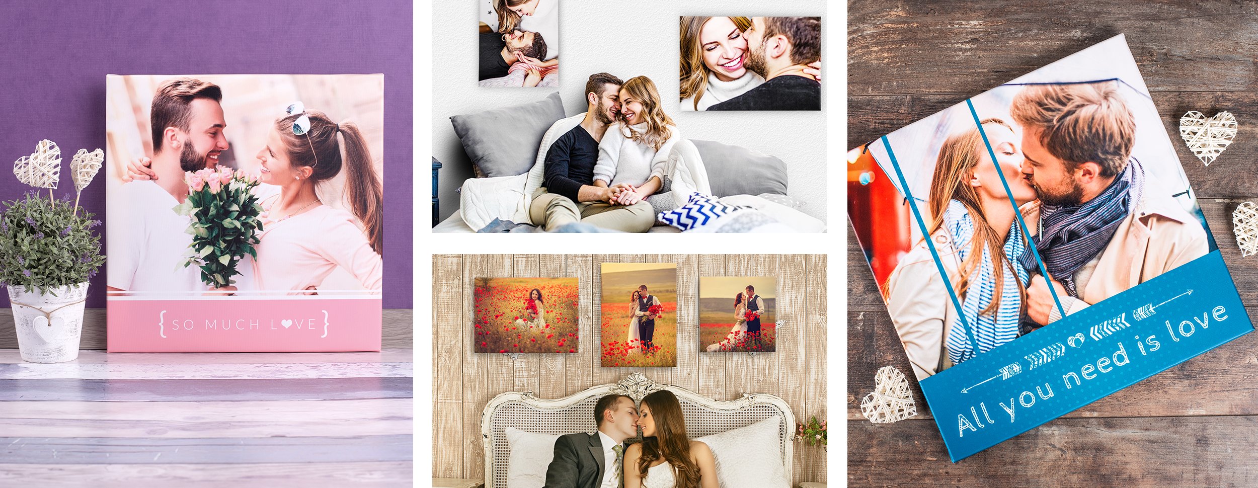 Foto-Obraz na płótnie Twoje zdjęcie 40x40cm Materiał wykonania płótno