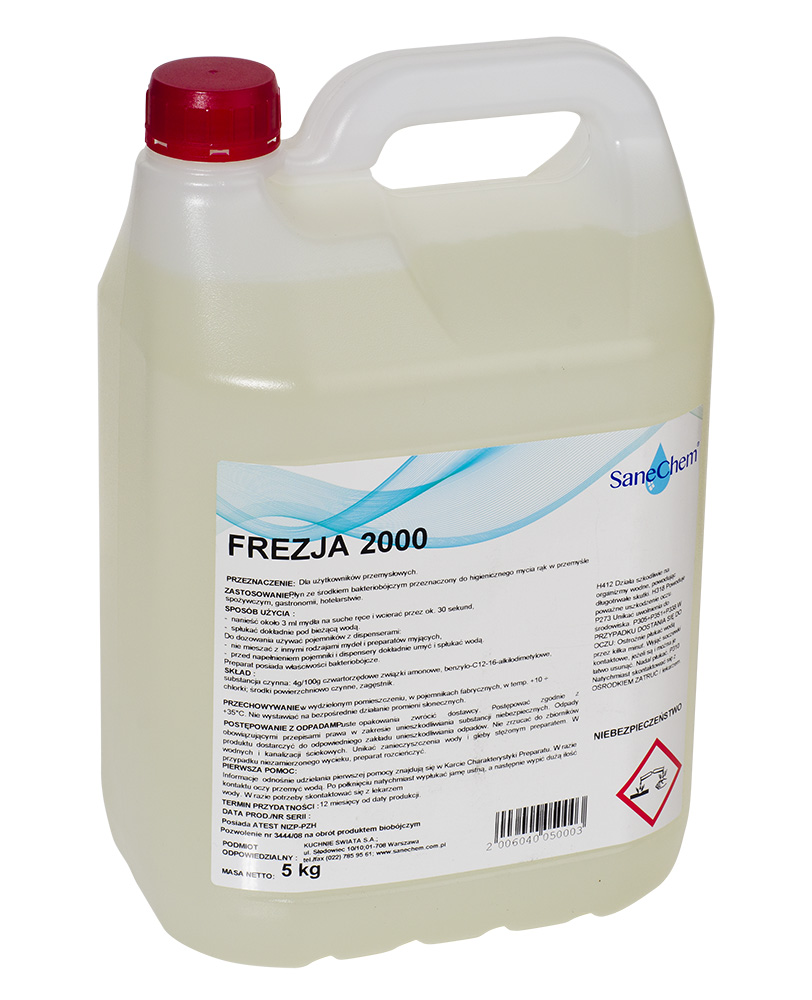 

Mydło w płynie Frezja 2000 dla HoReCa