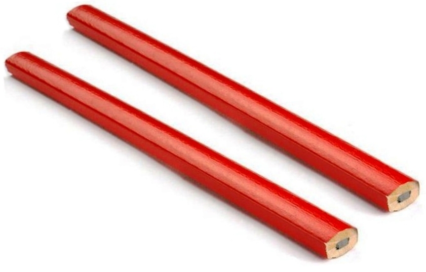 

Ołówki Ołówek Stolarski Czerwony 180mm 2 sztuki