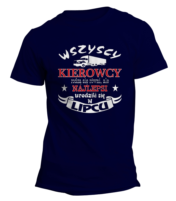 

koszulka Kierowcy Rodzą Się W Lipcu roz.XXL
