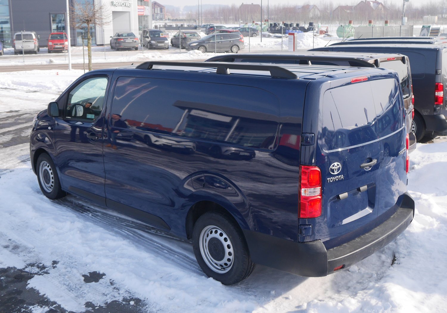 Relingi dachowe Toyota Proace 2016 LONG Weight with packaging 5 kg