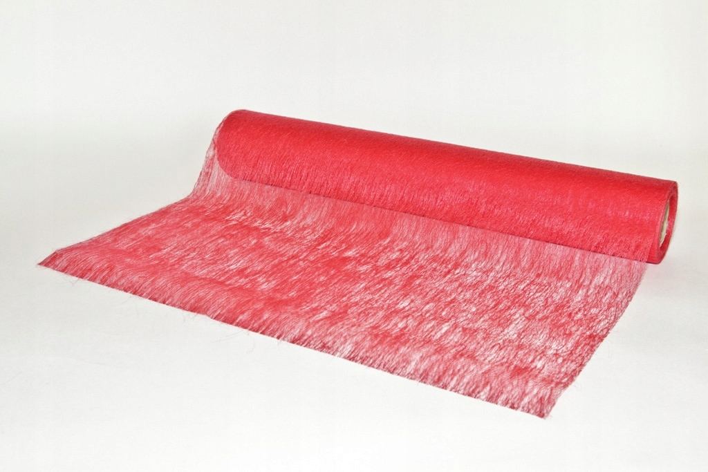 

Flizelina dekoracyjna 9m/50cm Czerwona