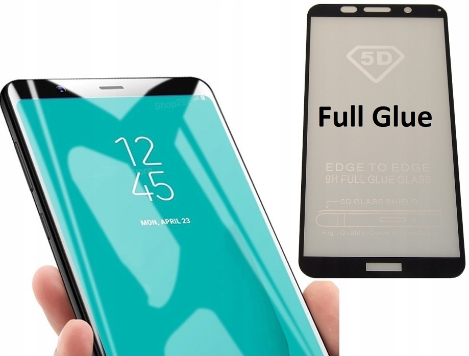 

Szkło 5D Full Glue 9H do Huawei Y5 2018