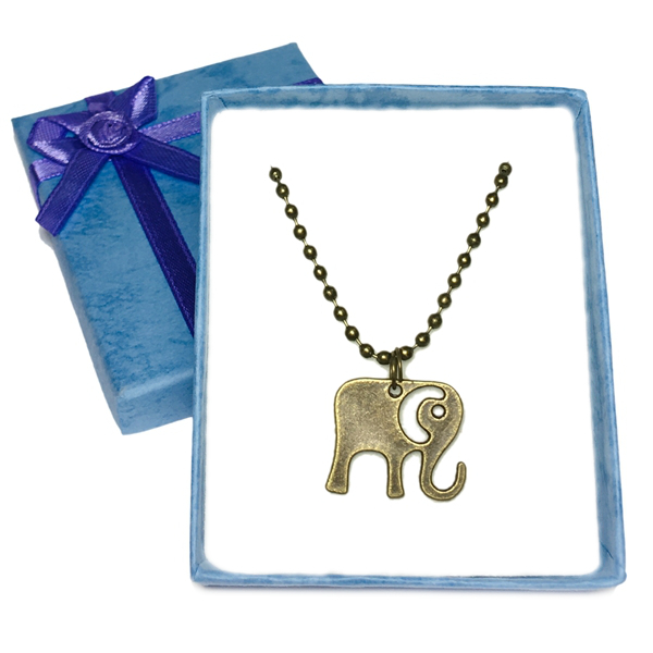 

Naszyjnik Łańcuszek Wisiorek Słoń prezent urodziny