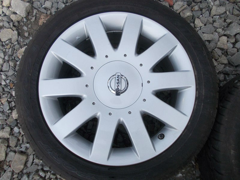 FELGI ALUMINIOWE NISSAN 5X114,3 7J 17" ET45 Średnica felgi 22.5