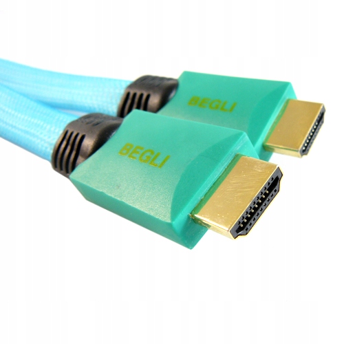 

Hdmi na wtyk Hdmi płaskie PROFi Begli 5m