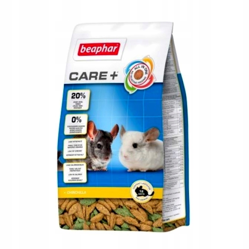 Levně Beaphar Care+ krmivo pro činčily 1,5 kg