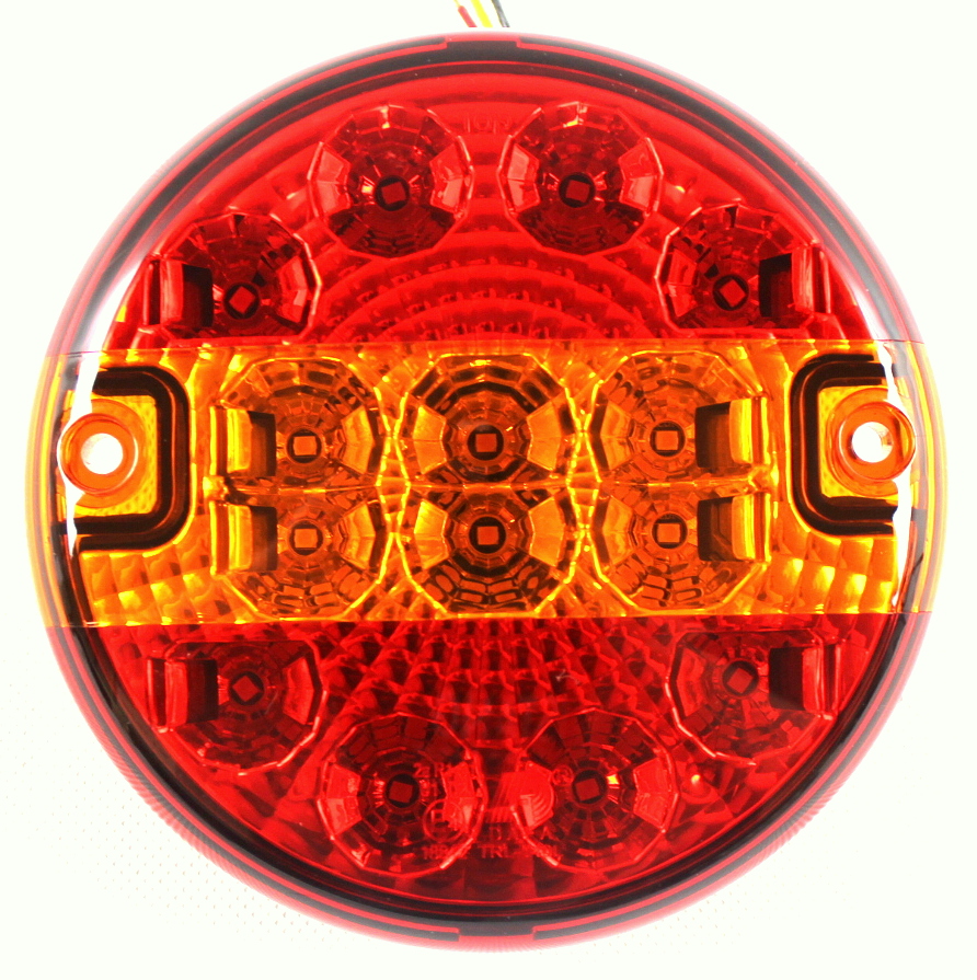 

Lampa Tylna Led Hamburger 12V 24V Tir Przyczepy Ce