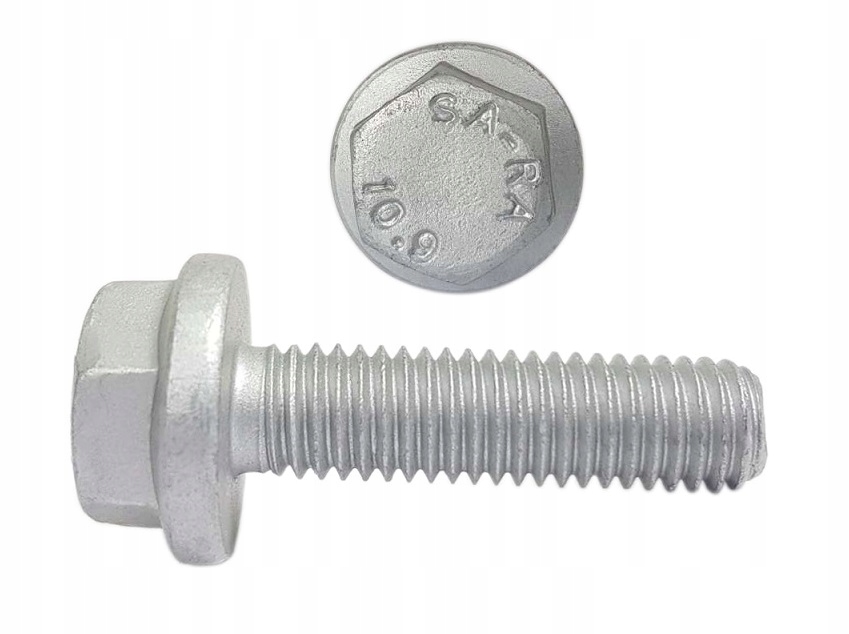 

Śruba kołnierzowa M10x20 kl10.9 ocynk DIN6921 5szt