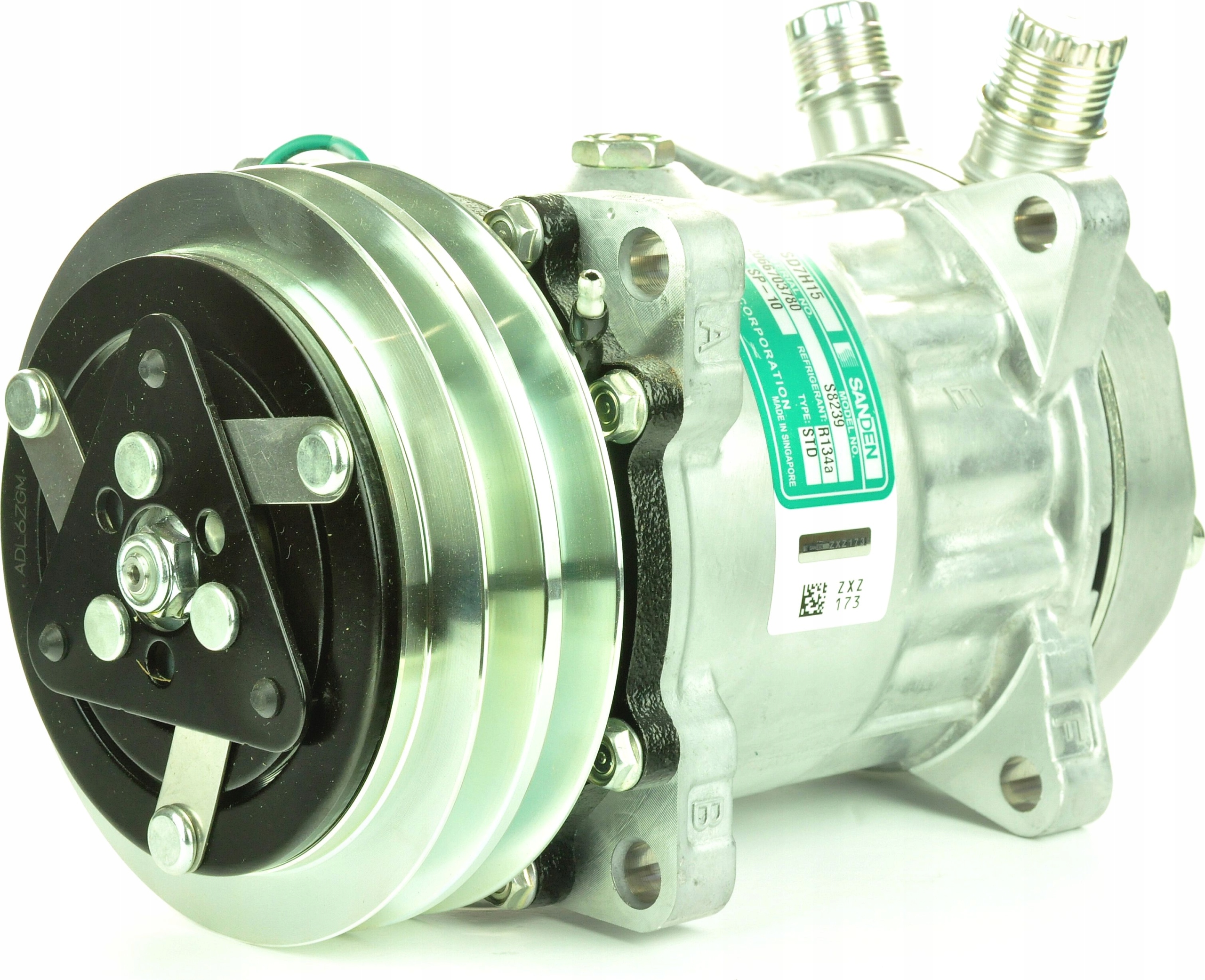 Компрессор кондиционера s max. Sanden sd7h15-4000. Компрессор Sanden sd7h15. Компрессор кондиционера SD-7h15 (a2 12v hor) 4709. Компрессор кондиционера sd7h15 6084.