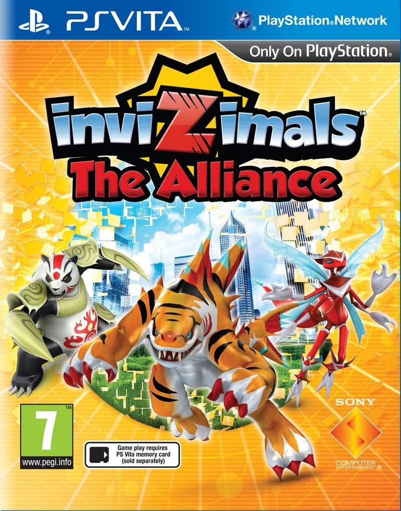 INVIZIMALS DRUŻYNA / PL / PSVITA / używana Producent Novarama Technology