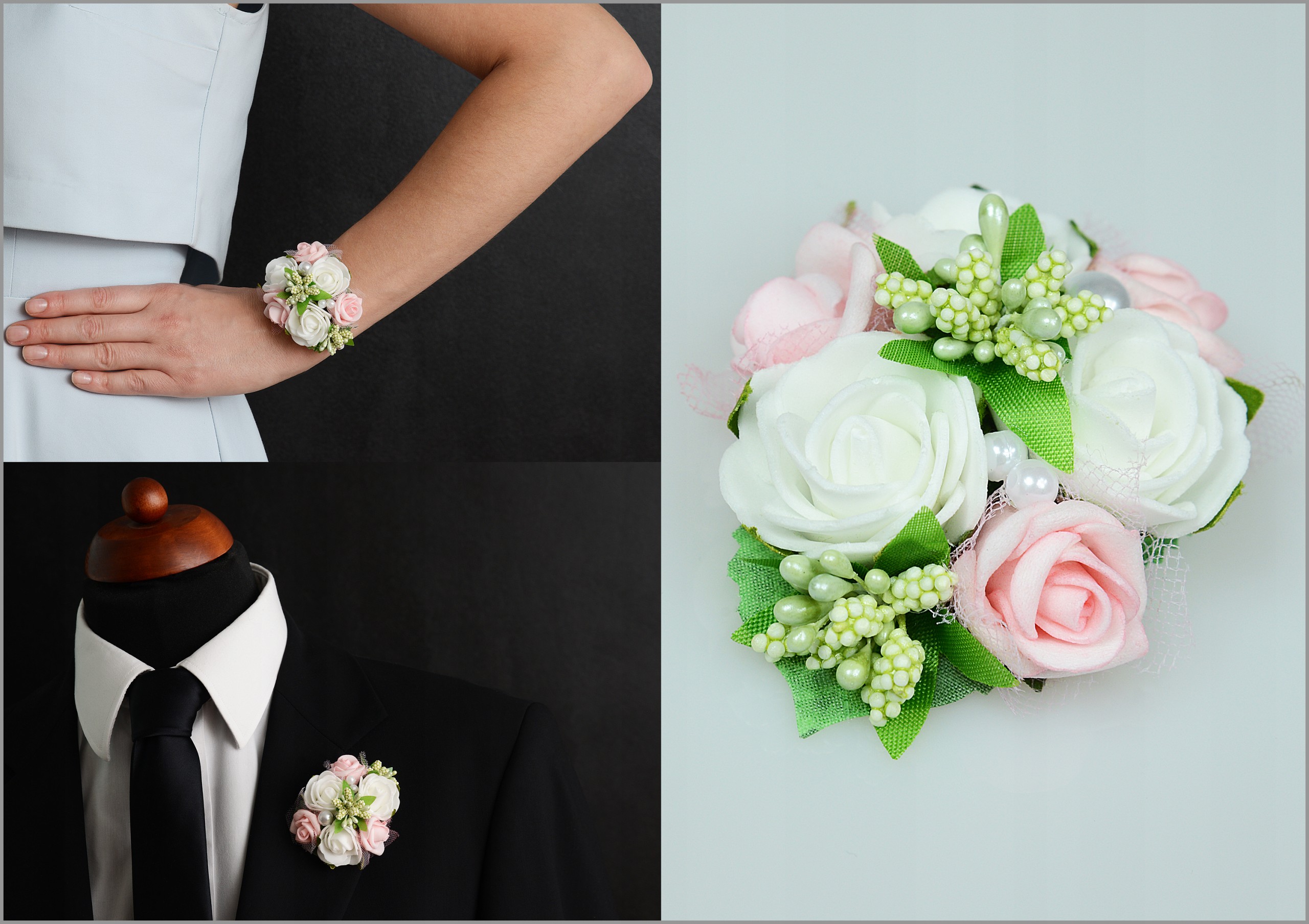 BUKIECIKI PRZYPINKI NA BAL ÓSMOKLASISTY KOMERS Rodzaj kotylion