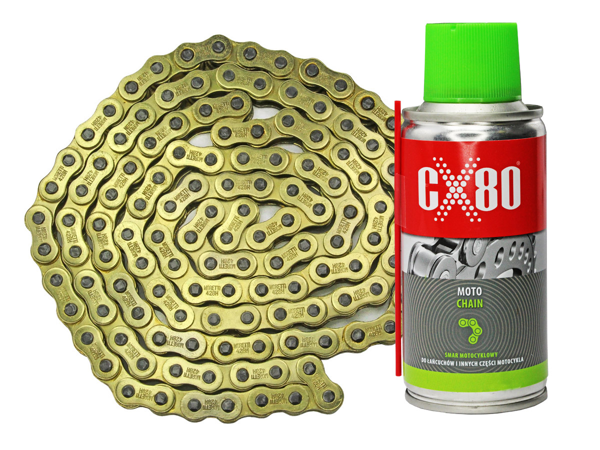 ŁAŃCUCH NAPĘD 428H 130L WSK MZ ETZ TS JAWA CZ SHL