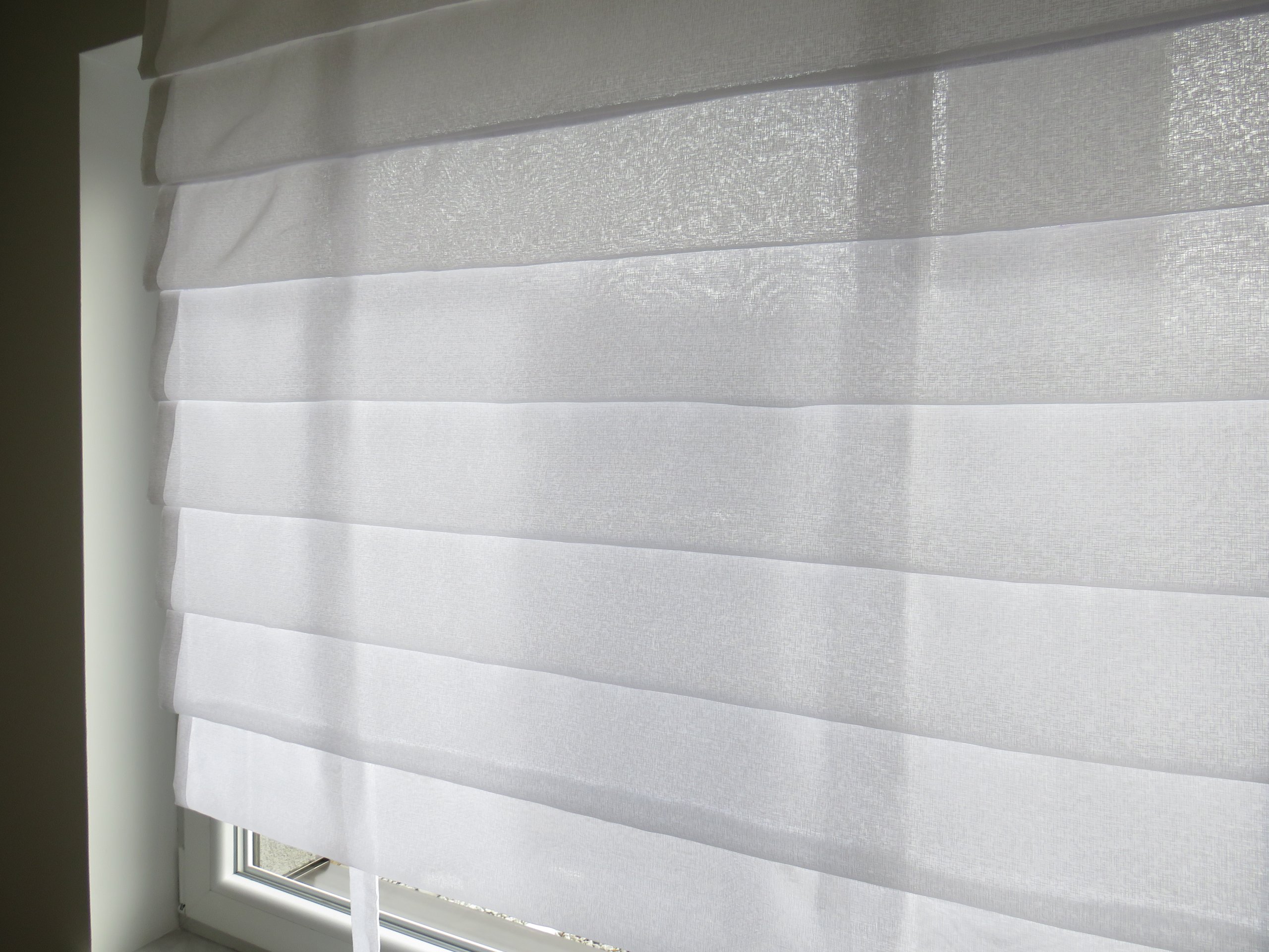 ROLETKA ROLETA RZYMSKA IMITACJA szer.100-150 cm Kolor biały