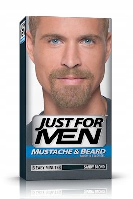 

Just For Men Broda,wąsy; M10 Popielaty Blond