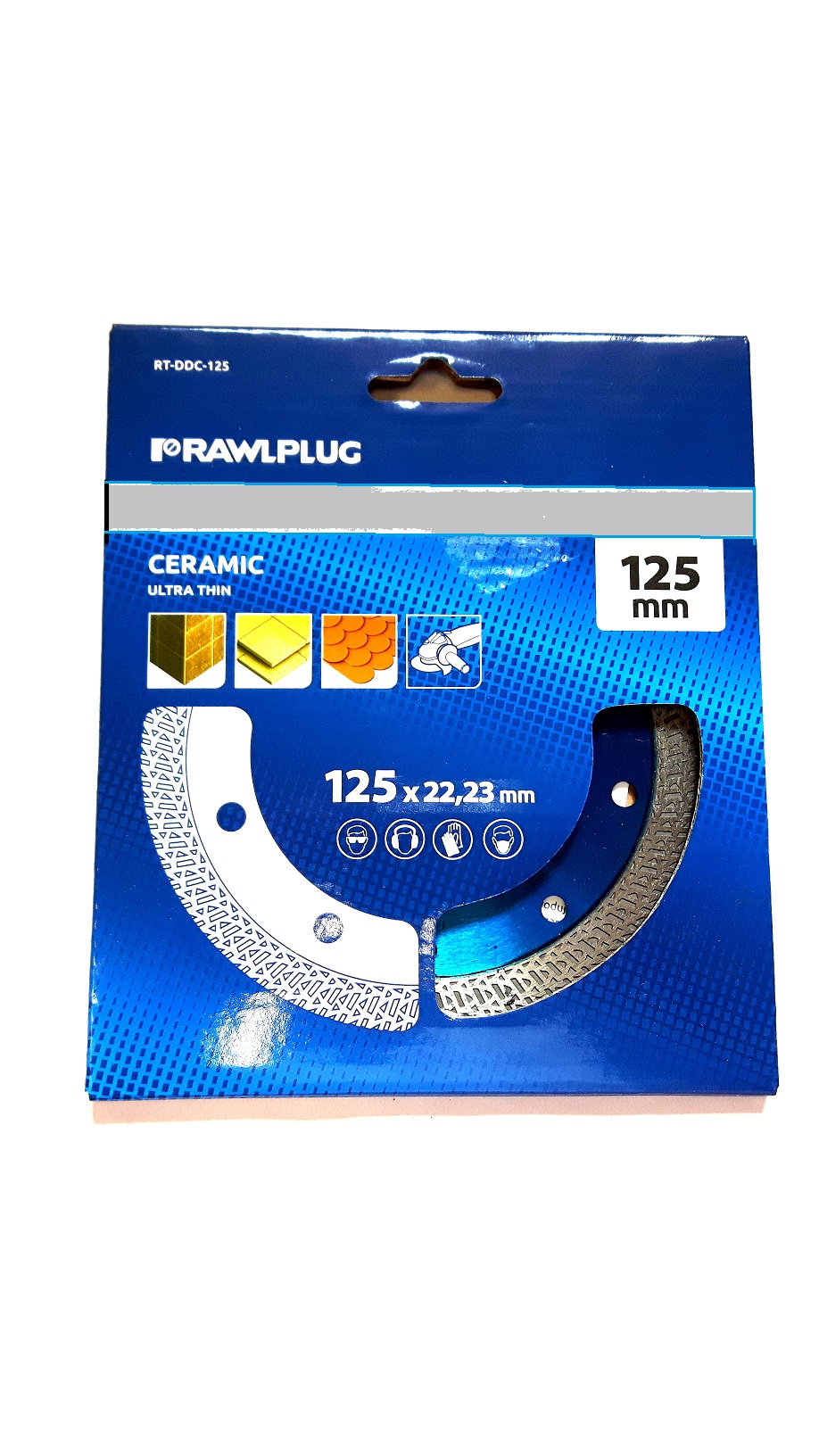 

Tarcza diament do ceramiki 125x22,23 Rawlplug