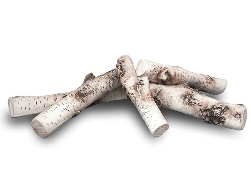 Keramické drevo pre biokrby, breza