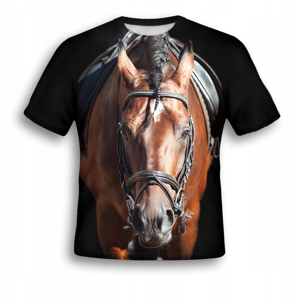 

Koszulka Fullprint T-shirt Koń S Młodzieżowa Modna