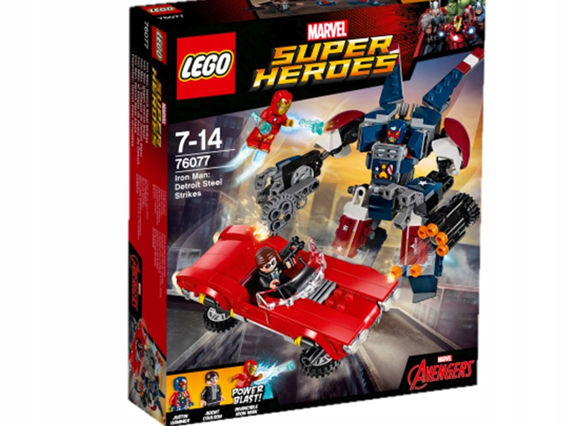 Lego 76077 @@ Detroit Steel Útočí @@ Avengers