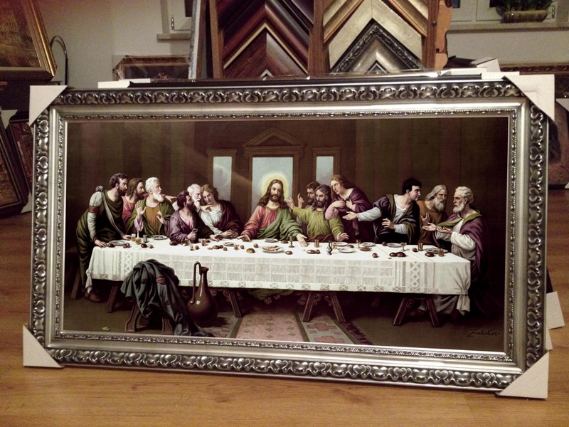 Skąd Leonardo Da Vinci Zaczerpnął Inspiracje Do Namalowania Ostatniej Wieczerzy OBRAZ OSTATNIA WIECZERZA LEONARDO DA VINCI 82X45 7421095039 - Allegro.pl