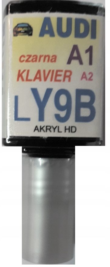 

Audi LY9B Czarna Klavier Lakier Zaprawka Do Rys